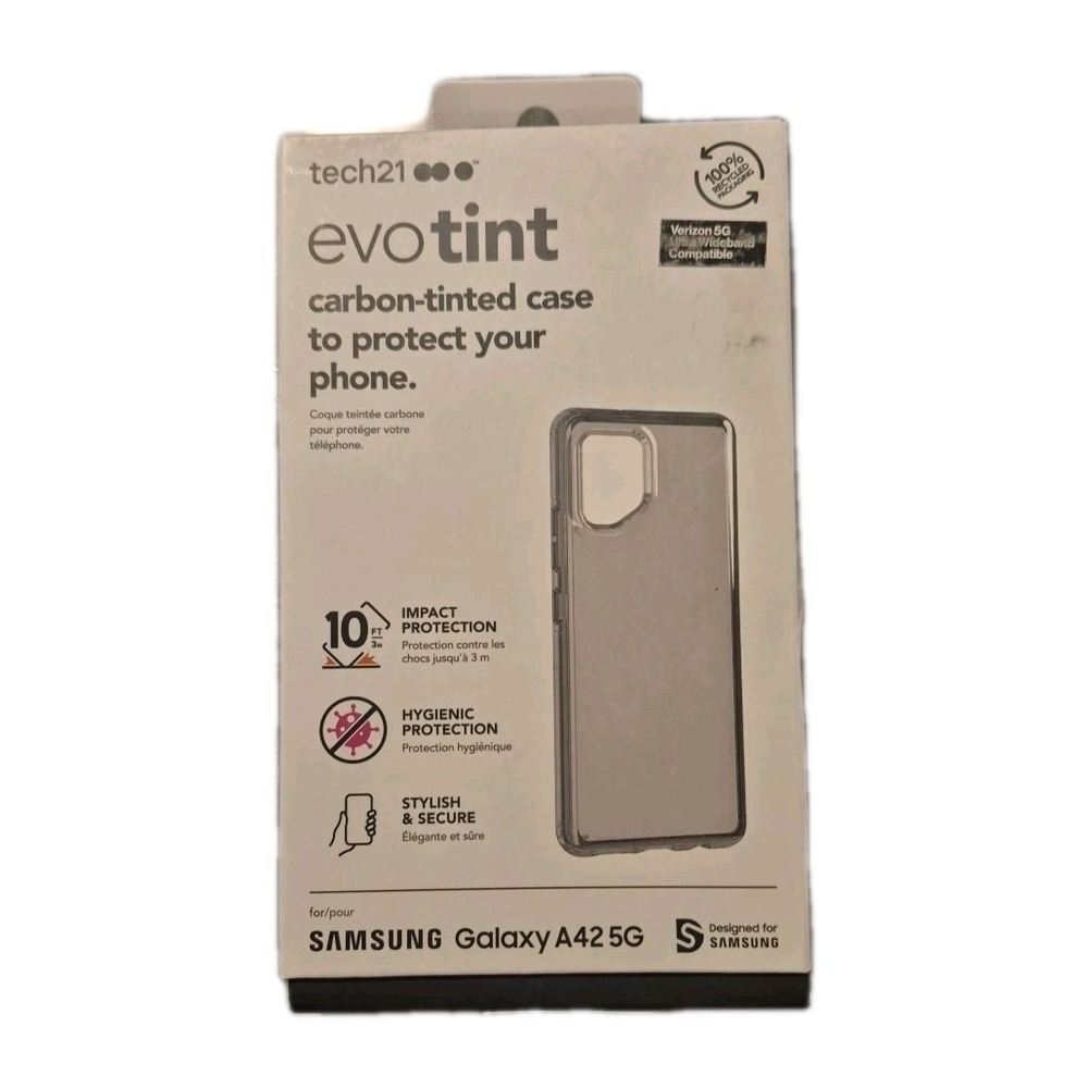 Tech 21 Evo Tint for Samsung Galaxy A42 5G – Phone Case with 10ft